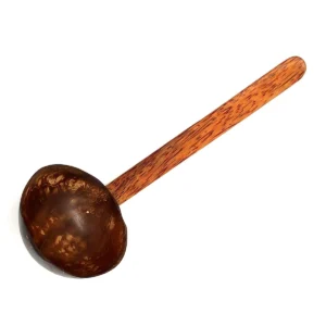 Coconut Shell Cooking Wooden Ladles(Thavi)